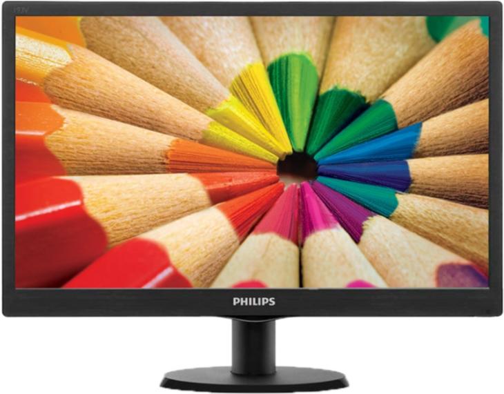 MONITOR 18.5" LED PHILIPS 193V5LHSB2/77 - HD, VGA-HDMI, 16:9