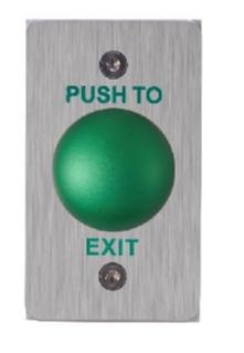 BOTÓN DE SALIDA DS-K7P05 REX TIPO HONGO VERDE HIKVISION