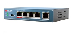 SWITCH HIKVISION DS-3E1105P-EI SWITCH 4 POE + 1 POE =