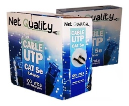 UTP 100 NET QUALITY CAJA CABLE x 100 MTS