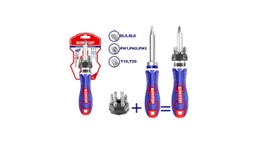 SET DESTORNILLADOR RATCHET CON PUNTAS