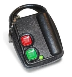 CONTROL TX ELMES 2 CANALES TRA-DMT2-100+ 100 MT - INCLUYE BATERÍA